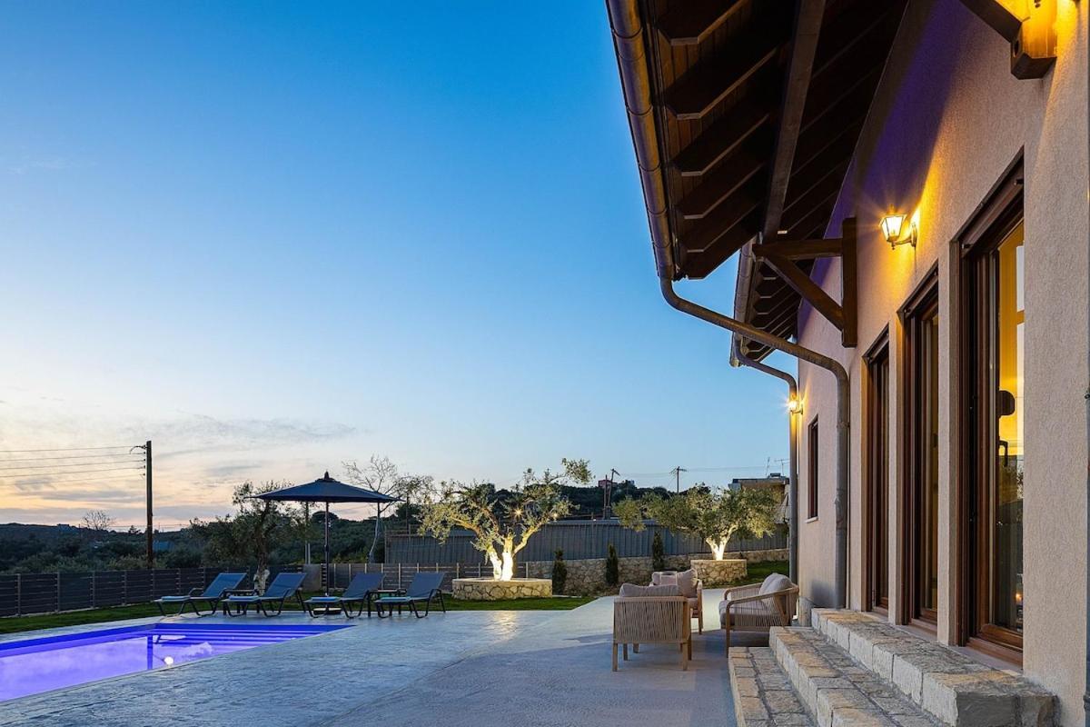 Olive Garden Villa Chania Ханья Экстерьер фото